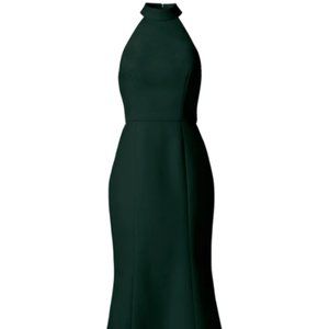 NWT Amsale Dress - Hunter Green